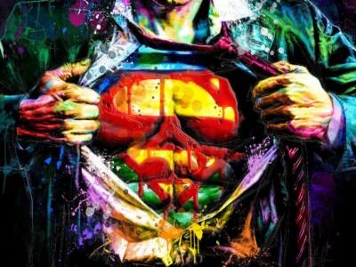 סופרמן צבעוני (4)