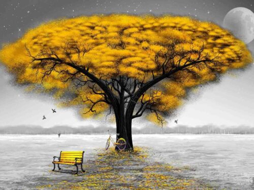 עץ צהוב אפור (5)