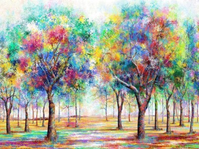 עצים צבעוניים