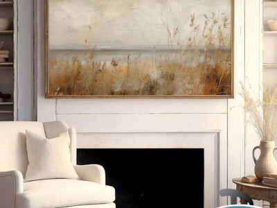 תמונה בסגנון ציור שמן עם נוף דרמטי לים לסלון ולמשרד דגם 4113 копия