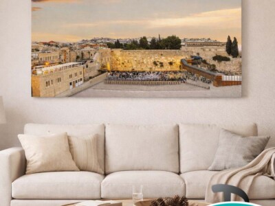 תמונה של הכותל בירושלים לסלון או למשרד דגם 4190